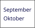 September Oktober